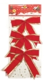 Набор украшений "Бантик", 3 шт, цвет: красный 11321 см Изготовитель: Китай Артикул: 11321 инфо 11621u.