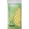 Мочалка массажная "Aqua", цвет: желтый 207041 Производитель: Япония Товар сертифицирован инфо 1020r.